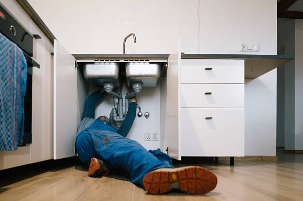 Professional Drain Cleaning technician working in Mountlake Terrace, WA